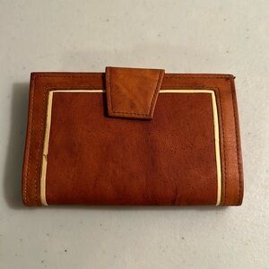 St Thomas Genuine Cowhide Brown Vintage Wallet